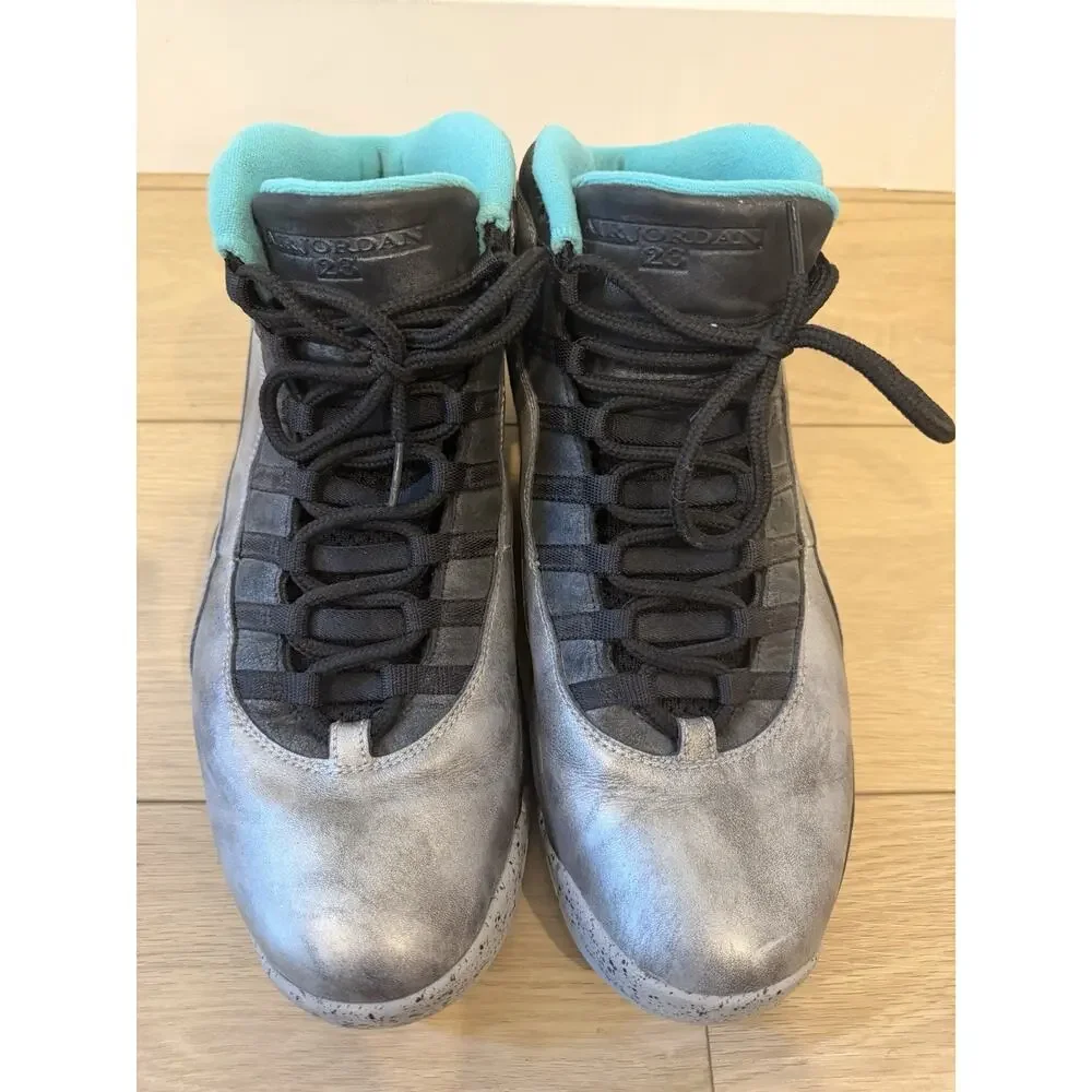 Jordan Air Jordan 10 Retro Lady Liberty Dust Gold Black 705178-045 Size 13